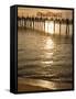 Pier, Redondo Beach, California, United States of America, North America-Richard Cummins-Framed Stretched Canvas