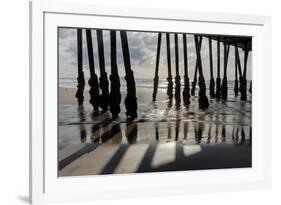 Pier Silhouette I-Lee Peterson-Framed Photographic Print