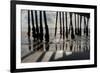 Pier Silhouette I-Lee Peterson-Framed Photographic Print