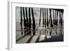 Pier Silhouette I-Lee Peterson-Framed Photo