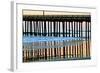 Pier Silhouette II-Lee Peterson-Framed Photo