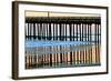 Pier Silhouette II-Lee Peterson-Framed Photo