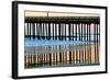 Pier Silhouette II-Lee Peterson-Framed Photo