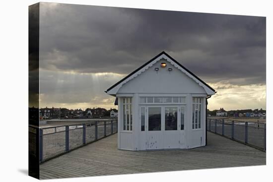 Pier, Southwold, Suffolk-Peter Thompson-Stretched Canvas