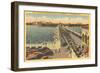 Pier, St. Petersburg, Florida-null-Framed Art Print