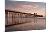 Pier Sunset 1-Lee Peterson-Mounted Photographic Print