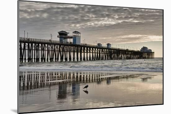 Pier Sunset 2-Lee Peterson-Mounted Photographic Print