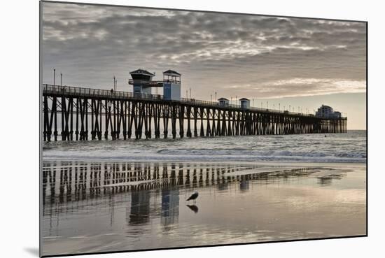 Pier Sunset 2-Lee Peterson-Mounted Photographic Print