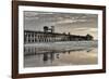 Pier Sunset 2-Lee Peterson-Framed Photographic Print