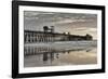 Pier Sunset 2-Lee Peterson-Framed Photographic Print