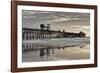 Pier Sunset 2-Lee Peterson-Framed Photographic Print