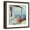 Pier Three-Rick Novak-Framed Art Print