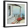 Pier Three-Rick Novak-Framed Art Print