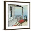 Pier Three-Rick Novak-Framed Art Print