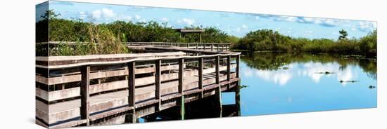 Pier Trail - Everglades National Park - Unesco World Heritage Site - Florida - USA-Philippe Hugonnard-Stretched Canvas