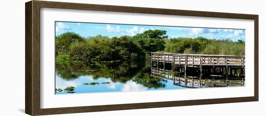 Pier Trail - Everglades National Park - Unesco World Heritage Site - Florida - USA-Philippe Hugonnard-Framed Photographic Print