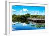 Pier Trail - Everglades National Park - Unesco World Heritage Site - Florida - USA-Philippe Hugonnard-Framed Photographic Print