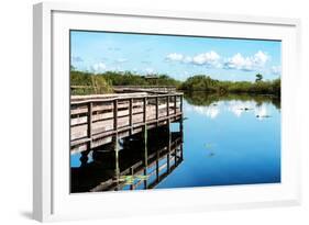 Pier Trail - Everglades National Park - Unesco World Heritage Site - Florida - USA-Philippe Hugonnard-Framed Photographic Print