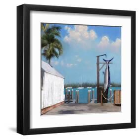 Pier Two-Rick Novak-Framed Art Print