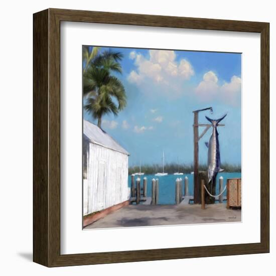 Pier Two-Rick Novak-Framed Art Print