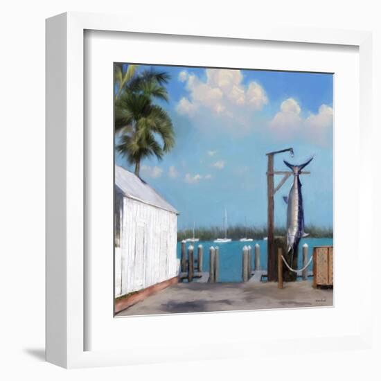 Pier Two-Rick Novak-Framed Art Print