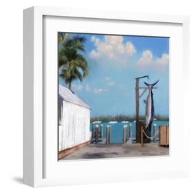 Pier Two-Rick Novak-Framed Art Print