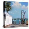 Pier Two-Rick Novak-Stretched Canvas