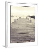 Pier View I-Jairo Rodriguez-Framed Photographic Print