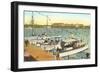 Pier, West Palm Beach, Florida-null-Framed Art Print