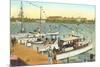 Pier, West Palm Beach, Florida-null-Mounted Premium Giclee Print