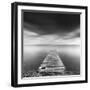 Pier with Slippers-George Digalakis-Framed Photographic Print