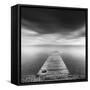 Pier with Slippers-George Digalakis-Framed Stretched Canvas