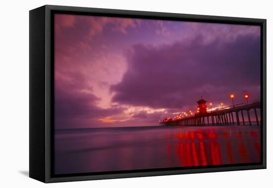 Pier-null-Framed Stretched Canvas