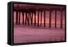 Pier-null-Framed Stretched Canvas