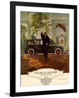 Pierce-Arrow, Magazine Advertisement, USA, 1920-null-Framed Giclee Print