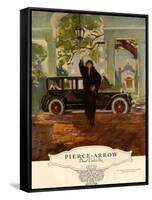 Pierce-Arrow, Magazine Advertisement, USA, 1920-null-Framed Stretched Canvas