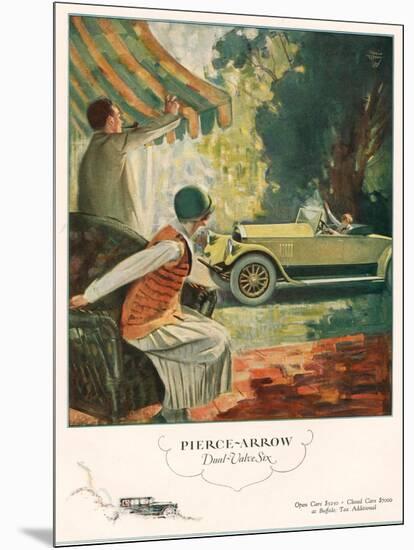 Pierce Arrow, Magazine Advertisement, USA, 1925-null-Mounted Giclee Print