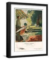 Pierce Arrow, Magazine Advertisement, USA, 1925-null-Framed Giclee Print