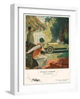 Pierce Arrow, Magazine Advertisement, USA, 1925-null-Framed Giclee Print