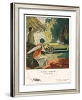 Pierce Arrow, Magazine Advertisement, USA, 1925-null-Framed Giclee Print