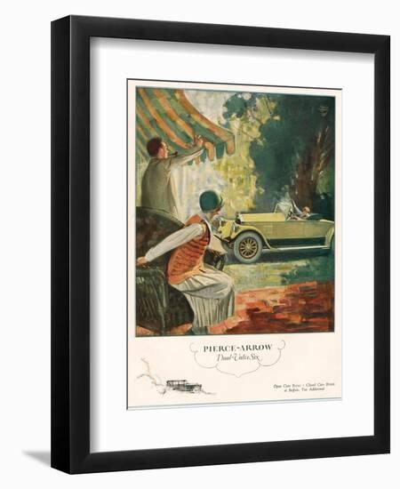 Pierce Arrow, Magazine Advertisement, USA, 1925-null-Framed Premium Giclee Print