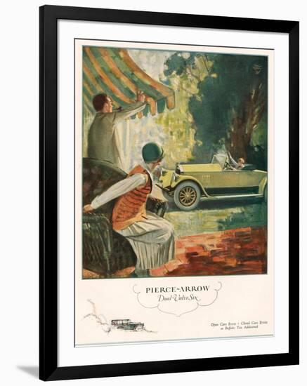 Pierce Arrow, Magazine Advertisement, USA, 1925-null-Framed Giclee Print