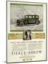 Pierce Arrow, Magazine Advertisement, USA, 1928-null-Mounted Giclee Print
