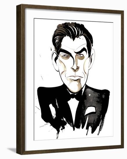 Pierce Brosnan-Neale Osborne-Framed Giclee Print