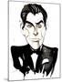 Pierce Brosnan-Neale Osborne-Mounted Giclee Print