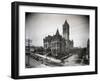 Pierce County Courthouse, Tacoma (1907)-Ashael Curtis-Framed Giclee Print