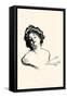 Pierced In the Heart-Charles Dana Gibson-Framed Stretched Canvas
