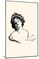 Pierced In the Heart-Charles Dana Gibson-Mounted Art Print