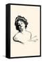 Pierced In the Heart-Charles Dana Gibson-Framed Stretched Canvas