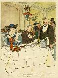 Paying the Bill 1919-Piere Colombier-Framed Art Print